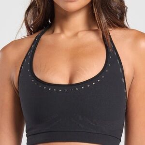 Gymshark WARP KNIT SEAMLESS HALTER NECK BRALETTE